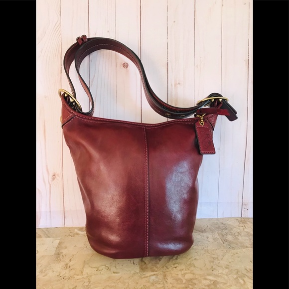 Coach Handbags - coach bleecker tattersal duffle backet bag
